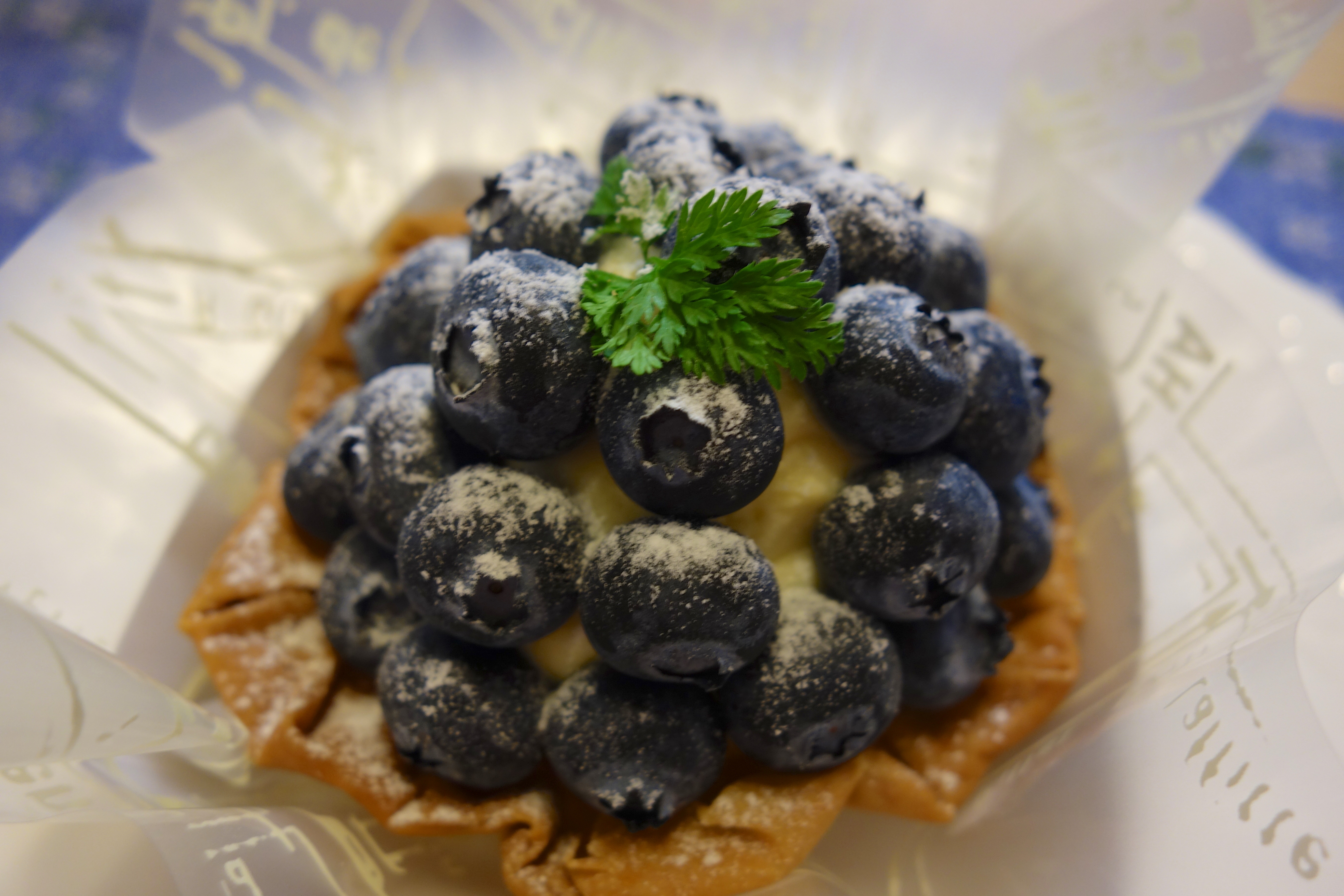 Tarte aux myrtilles