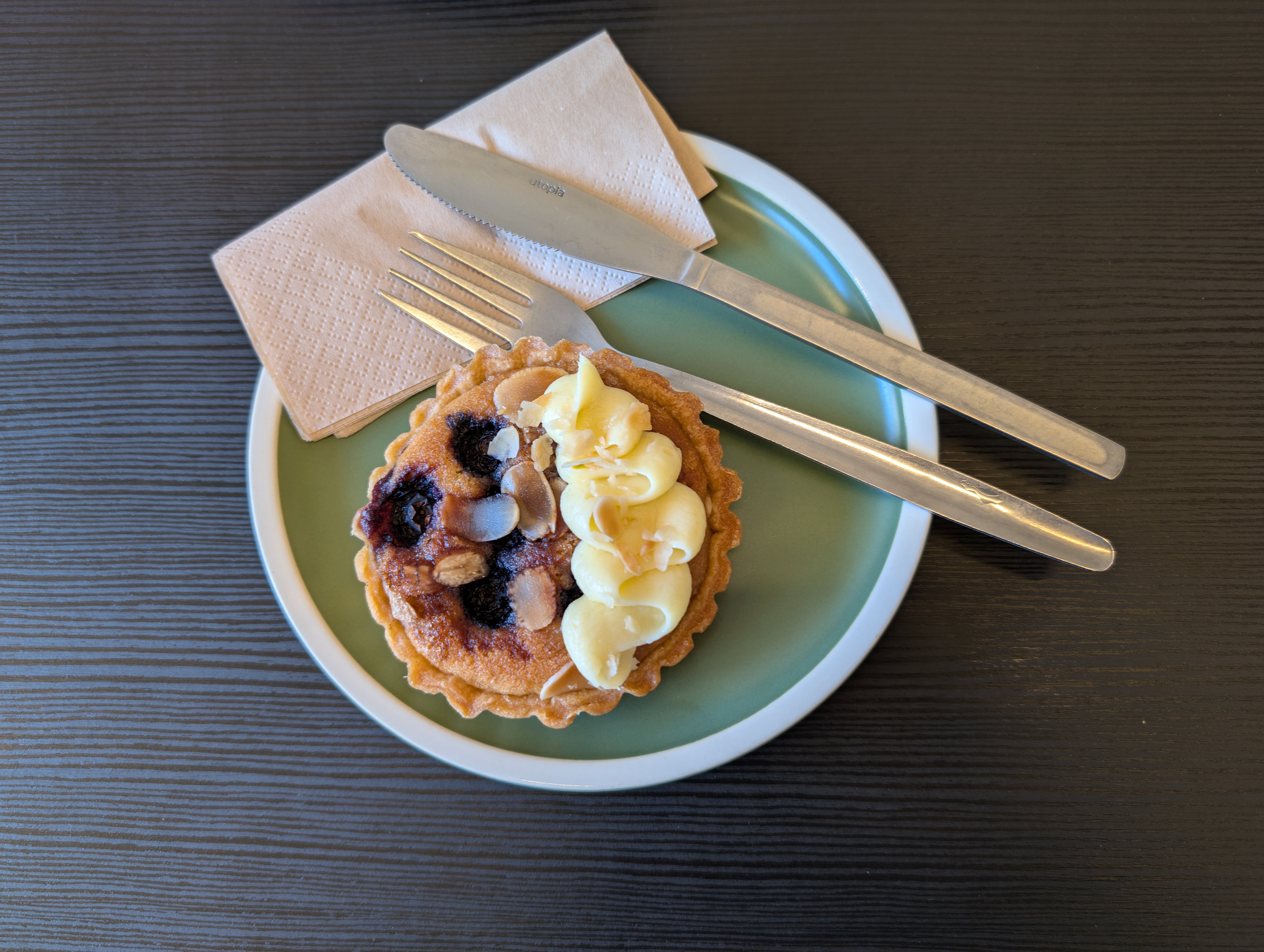Tarte aux myrtilles