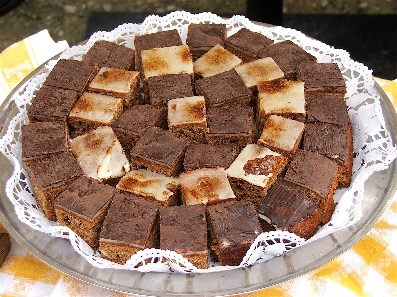 Tarte aux noix et miel