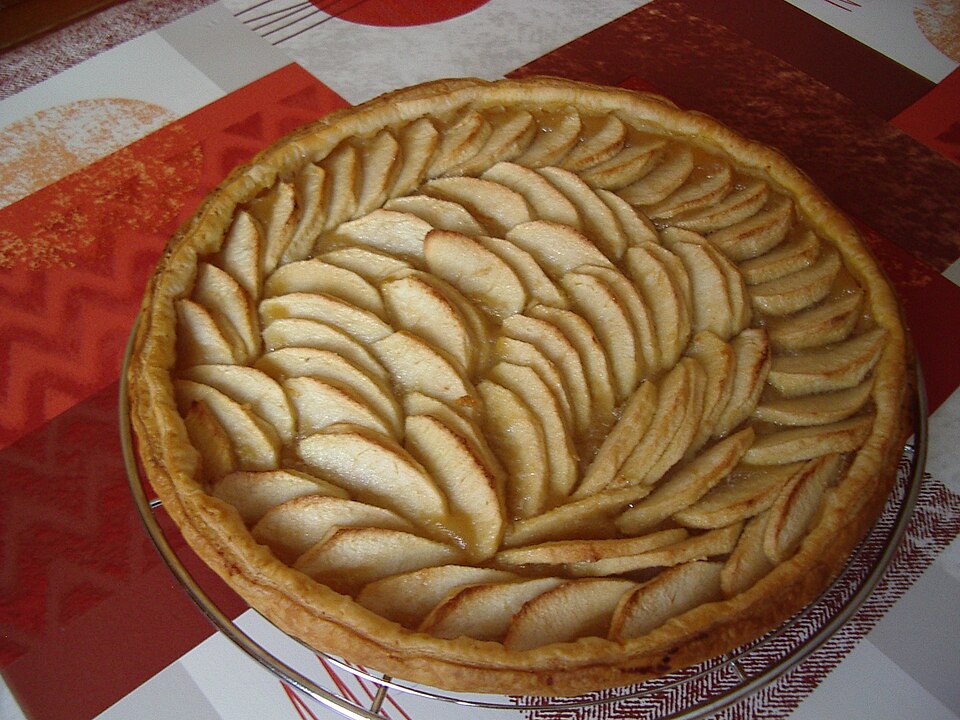 Tarte aux pommes normande