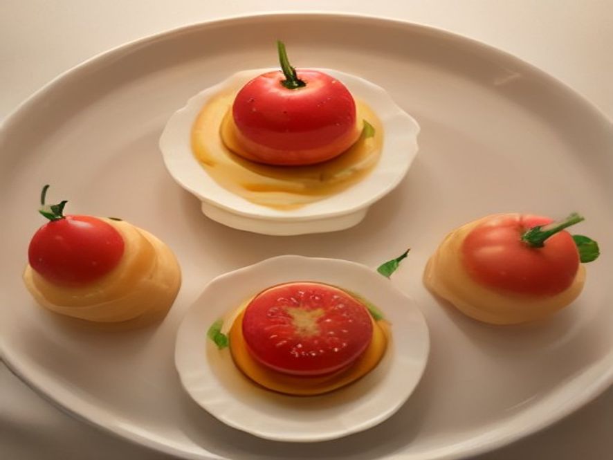 Tarte fine aux tomates et moutarde