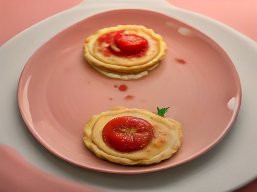 Tartelettes salées à la tomate cerise