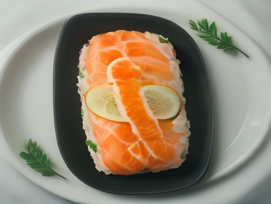 Terrine de saumon et aneth