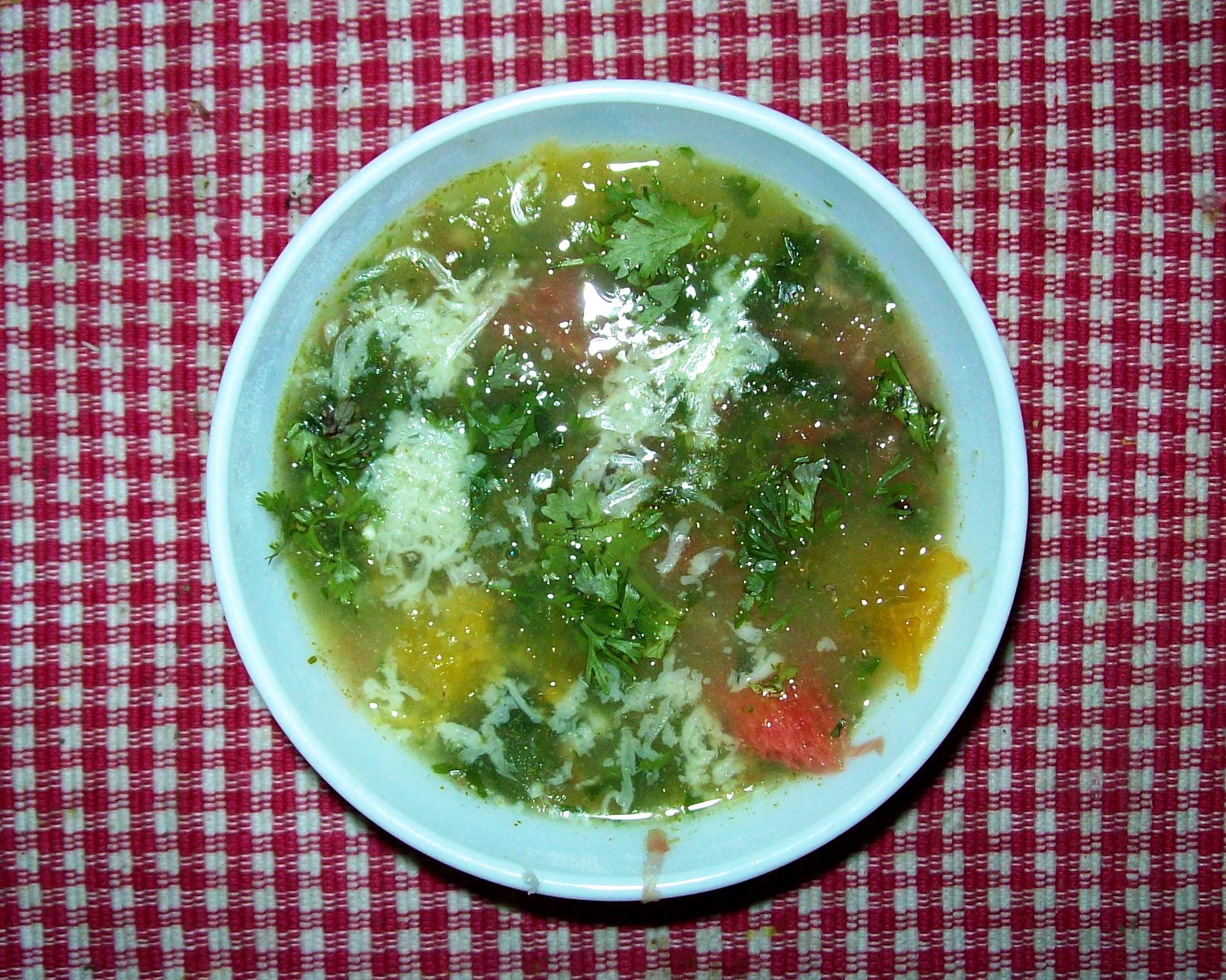 Velouté de carotte à l'orange
