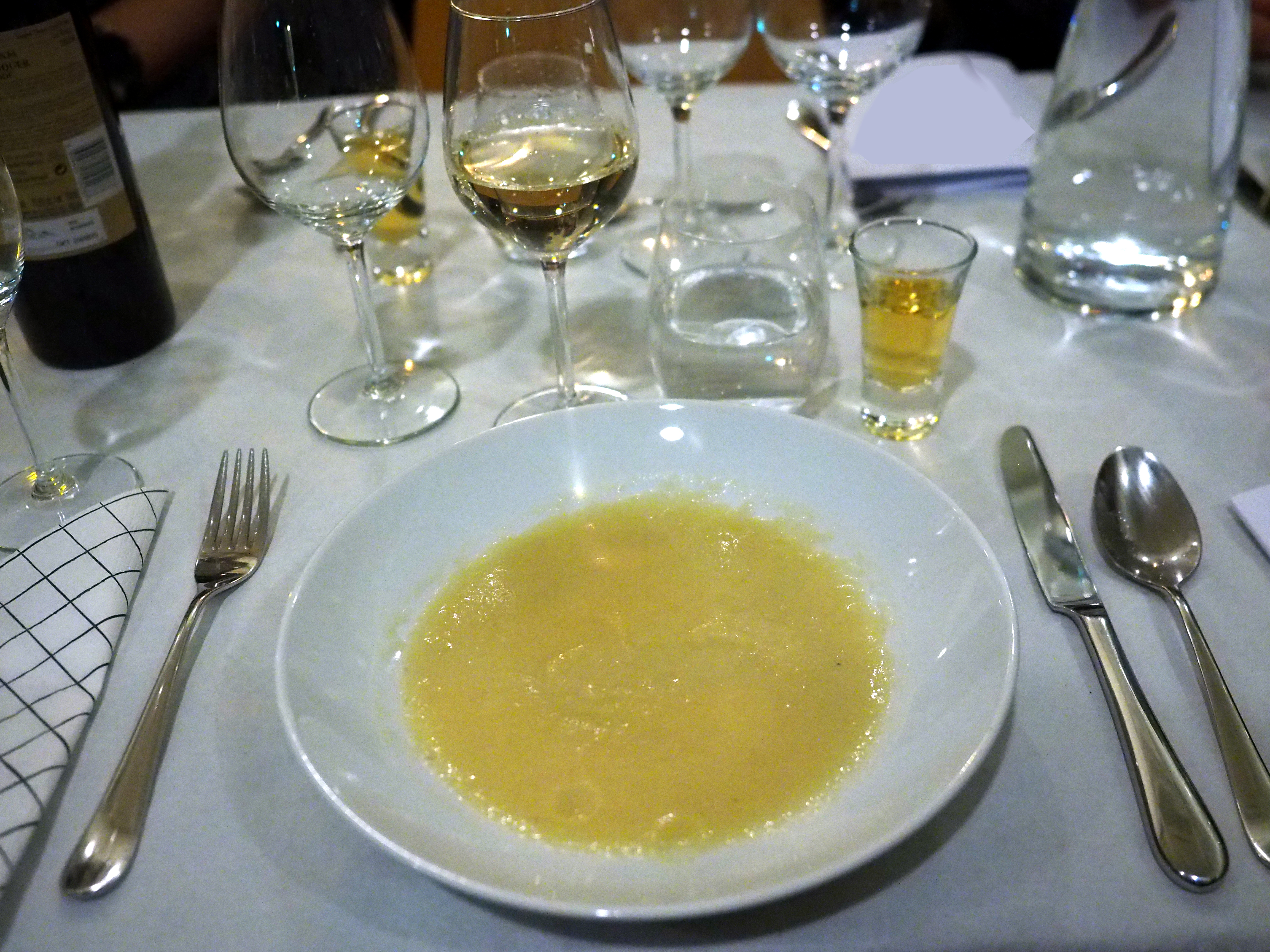 Velouté de topinambour